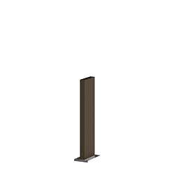 Lampesokkel POLE 470, bronze
