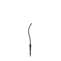 Lampesokkel SWAM CURVED POLE 400, bronze
