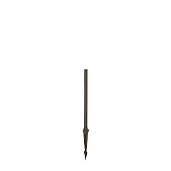 Lampesokkel KIOSK POLE 400, bronze