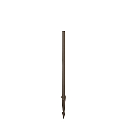 Lampesokkel KIOSK POLE 600, bronze