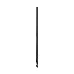 Lampesokkel KIOSK POLE 800, antracit
