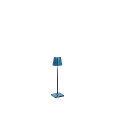 Batteri bordlampe POLDINA MICRO IP65, bl� d�mpbar