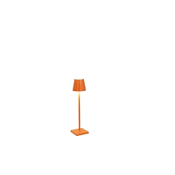 Batteri bordlampe POLDINA MICRO IP65, orange d�mpbar