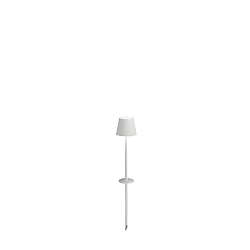 Batteri spytlampe POLDINA IP54, hvid, lakeret d�mpbar