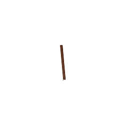 LED Lampe PENCIL MODULO LUCE S, 46cm, IP65, med ber�ringsd�mper, Corten