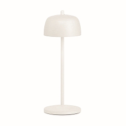 Batteri bordlampe CIRCE IP65, hvid mat d�mpbar