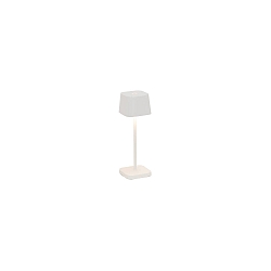 Batteri bordlampe OFELIA MICRO IP65, hvid mat d�mpbar