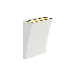 DELWA WIDE LED Udendørs-/Væglampe, 3000K, 100°, IP44, hvid