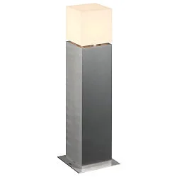 SQUARE POLE 60, E27, Udendørs Standerlampe, rustfrit stål 304, max. 20W, IP44