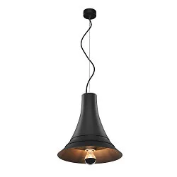 Pendant luminaire BATO 35 PD, Ø 35cm, E27, black