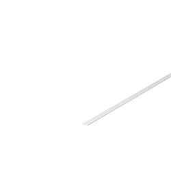 GRAZIA 10 Plastikdæksel fladt design, 200cm, mælkeagtig