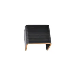 MANA Lampeskærm, bredde 12cm, træ grå/brun