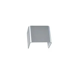 MANA Lampeskærm, bredde 12cm, Aluminium poleret alu