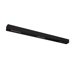 Premium LED Ceiling luminaire Q-LINE CL, for BAP, 100cm, 45W, dimmable, black, 3000K