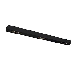 Premium LED Ceiling luminaire Q-LINE CL, for BAP, 100cm, 45W, dimmable, black, 4000K