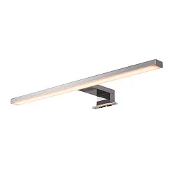 DORISA LED Spejllampe, lang, chrom