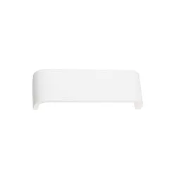 MANA Lampeskærm, Gips, hvid, bredde 30,9cm