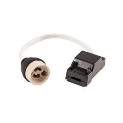 GU10 fatning med forbindelsesboks og Hurtig klip - QUICK CONNECTOR GU10 - Ceramiclampholder