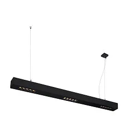 Premium LED Pendel Q-LINE PD, 100cm, til BAP, 45W, TRIAC dæmpbar, sort, 4000K 2300lm