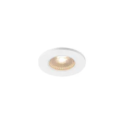 KAMUELA ECO LED Fire-rated Loftindbygningslampe, brandsikkert, 3000K, 38°, hvid