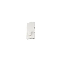 Væglampe FENDA BASIS, E27 maks. 60W, uden skærm, hvid