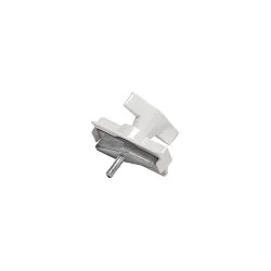 Lamper adapter mekanisk, til S-TRACK 3-faset 230 v skinne, trafik hvid RAL 9016