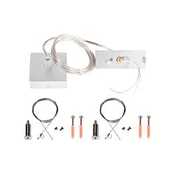 Suspension set for TEC KALU Ceiling luminaires, 150cm