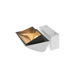 LED Væglampe MERADO FLOOD WL, TRIAC dæmpbar, roteres og drejes, 40W 115°, 3000K 3000lm, hvid