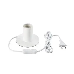 Bordlampe FITU TL, E27 maks. 10W, hvid
