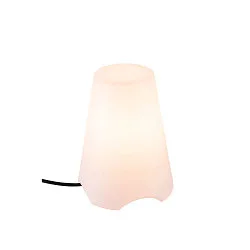 Udendørs Bordlampe KIROCONE TL, E27 maks. 60W, IP44, hvid