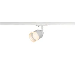 Spotlight PURI TRACK SPOT til 1-faset 230 v skinne, GU10 QPAR51, glas / Alu, hvid