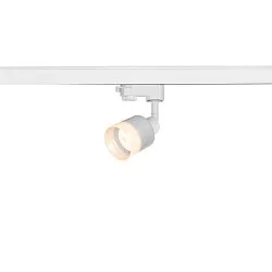 Spotlight PURI TRACK SPOT QPAR51 GLAS til 3-faset 230 v skinne, GU10, hvid