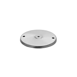 Mounting plate for Outdoor luminaire NAUTILUS SPIKE, Ø 9.5cm, stainless steel 316 brushed