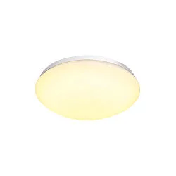 LED Outdoor Wall and Ceiling luminaire LIPSY 30 Dome, IP44, 3000/4000K, Ø 30cm, 15W, white