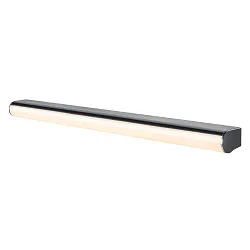 Premium LED Væglampe MARYLIN, IP44, chrom / hvid, 120°, længde 90cm, 21W 3000K 1400lm