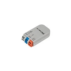 DALI Konverter til 1-10V, galvanisk isoleret, 0 - 1000W, relæ maks. 8A, IP20, SK2, grå