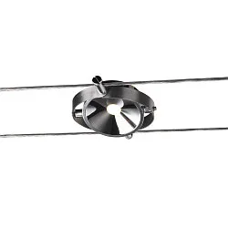 LED Wirelampe DURNO til TENSEO 12 Volt wiresystem, 9W, 2700K, 360lm, chrom