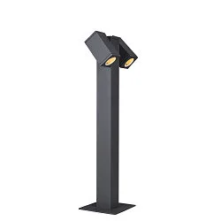 Udendørslampe THEO PATHLIGHT DOUBLE QPAR51 Standerlampe, GU10, IP44, antracit