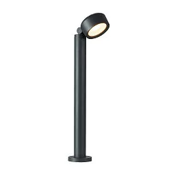 LED Udendørsspot ESKINA 80 POLE LED Standerlampe, 14,5W, 95°, 3000/4000K, 1000lm, IP65, dæmpbar, antracit