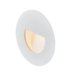 LED Væglampe WORO LED Indbygningslampe, 1,1W, 3000K, 50lm, hvid