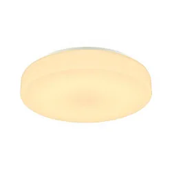 LED Wall-/Ceiling luminaire LIPSY 40 DRUM DALI CW LED, 18W, 120°, 3000/4000K, 2000lm, IP44, white