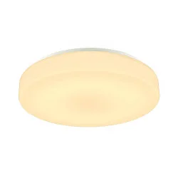 LED Wall-/Ceiling luminaire LIPSY 50 DRUM DALI CW LED, 21W, 120°, 3000/4000K, 2400lm, IP44, white