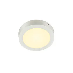 LED Loftlampe SENSER 18 LED, rund, 12W, 3000K, 880lm, IP20, hvid