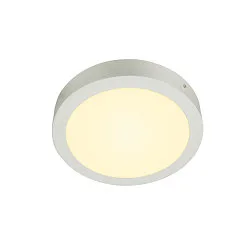 LED Loftlampe SENSER 24 LED, rund, 14,6W, 3000K, 1200lm, IP20, hvid