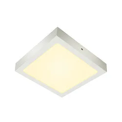 LED Loftlampe SENSER 24 LED, eckig, 14,6W, 3000K, 1200lm, hvid