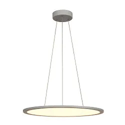 LED Pendel PANEL 60 DALI LED, rund, 42W, 110°, 4000K, 3350lm, grå