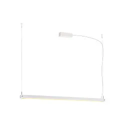 LED Pendant luminaire NOYA PD PHASE, CCT switch, 2700/3000K, 1861/2025lm, IP20, white