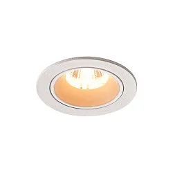 LED Ceiling recessed luminaire NUMINOS DL S, 2700K, IP20, 40°, 720lm, UGR 18, white/white