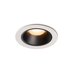 LED Loftindbygningslampe NUMINOS DL S, 2700K, IP20, 55°, 670lm, UGR 21, hvid/sort
