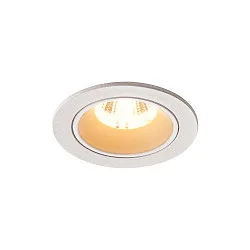 LED Ceiling recessed luminaire NUMINOS DL S, 3000K, IP20, 40°, 730lm, UGR 18, white/white